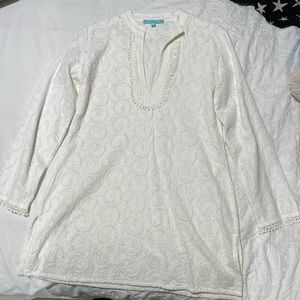 MELISSA ODABASH Small White Beach Cover-up